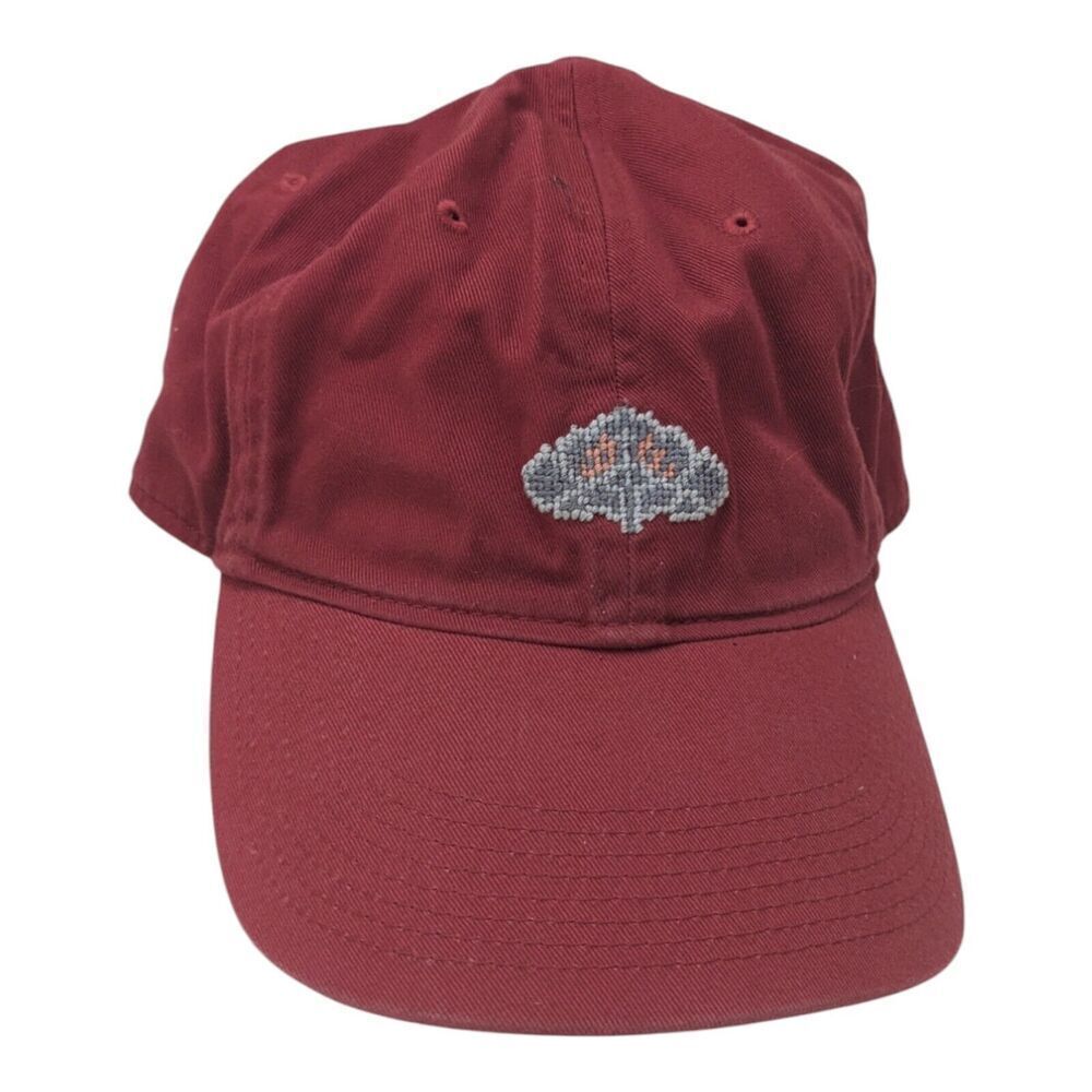 Smathers Branson Tree Logo Adjustable Strapback Dad Hat Cap Red
